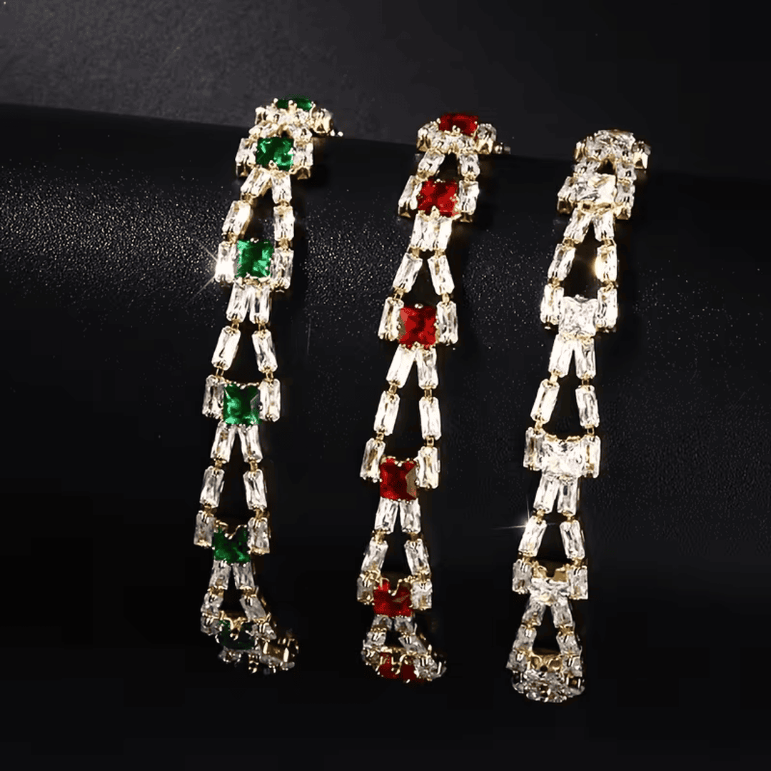 Baguette Royale Emerald Bracelet