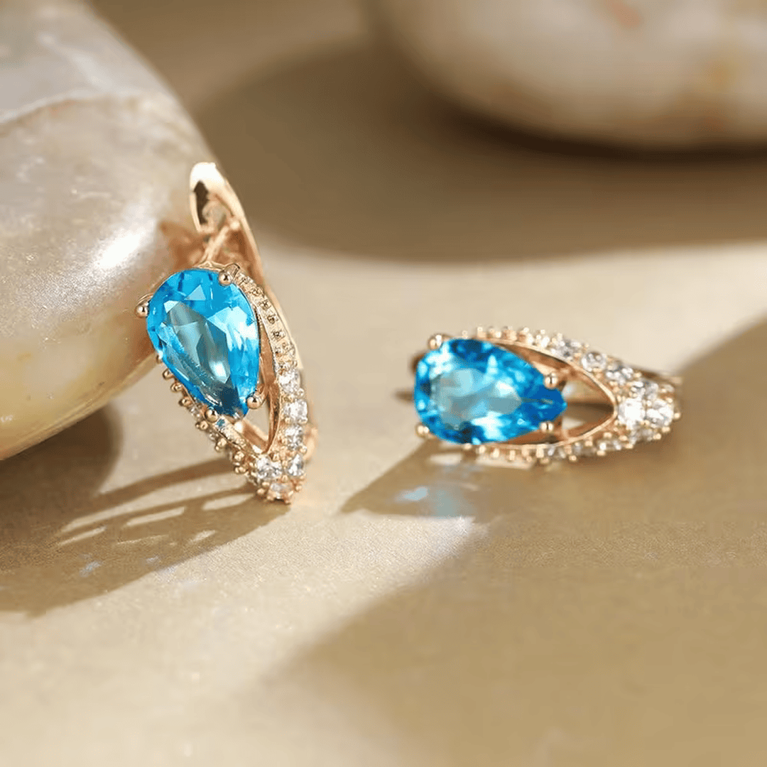 Teardrop Dangle Earrings
