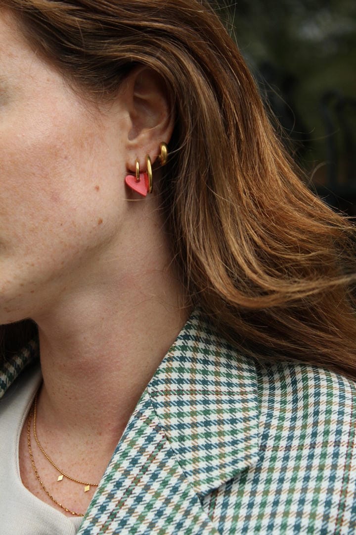 Vintage Almost Round Shape Earrings
