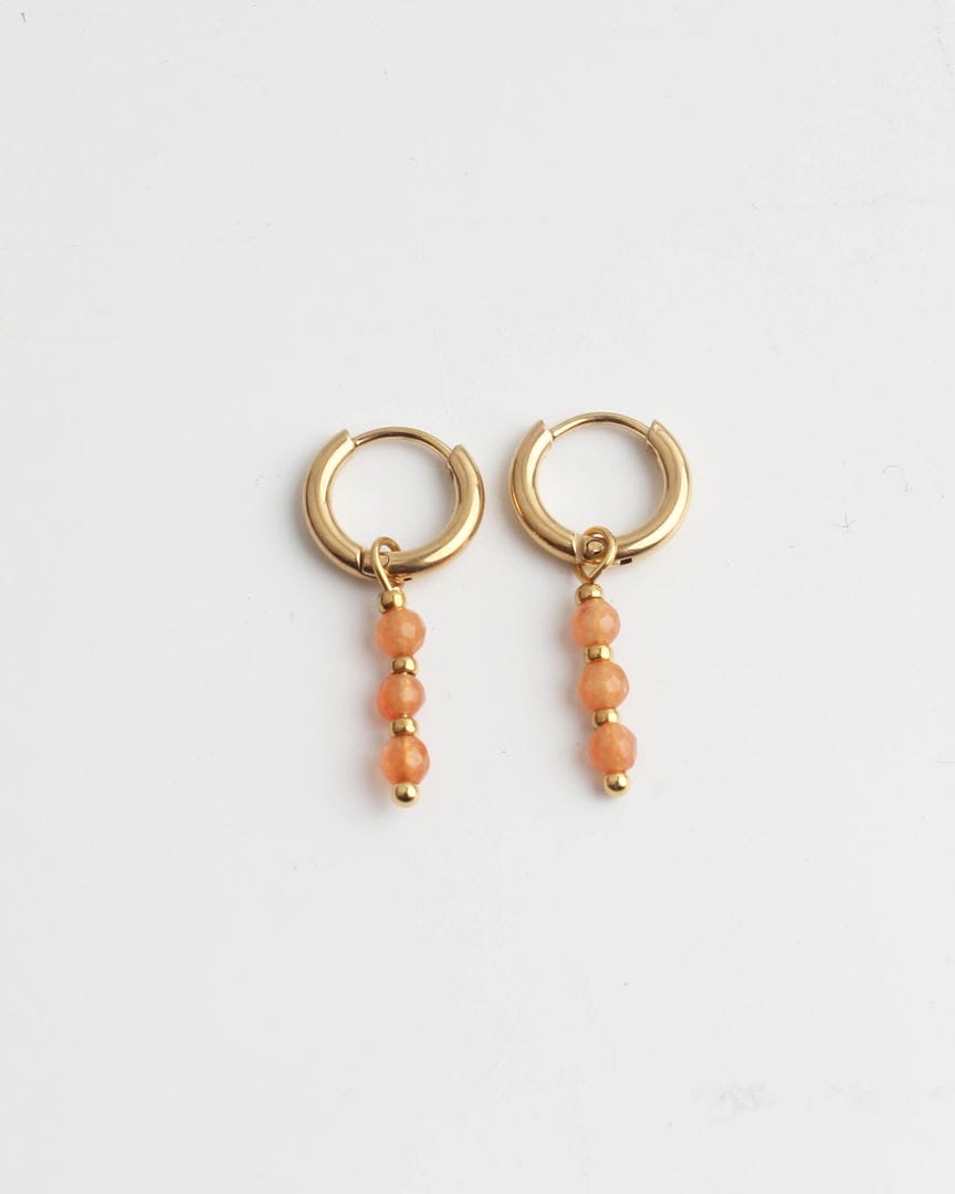 Mon Cheri Earrings Natural Stone