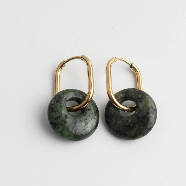 Tirza Earrings Natural Stone
