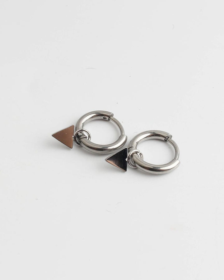 Little Triangle Elegant Drop Earrings