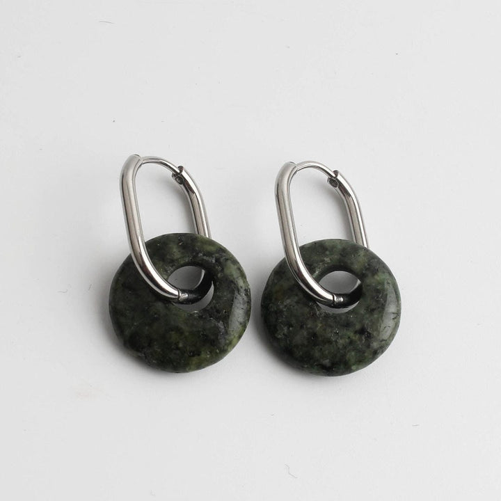 Tirza Earrings Natural Stone