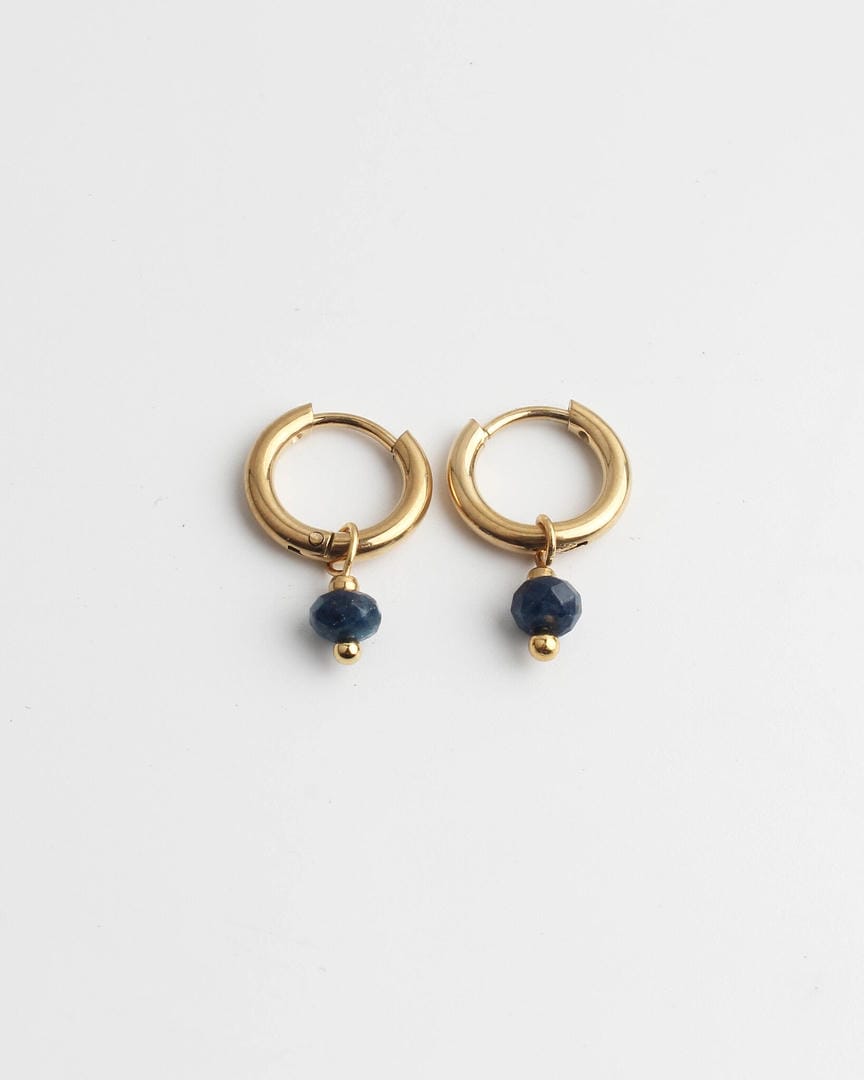 Minimalist Stone Dangle Earrings
