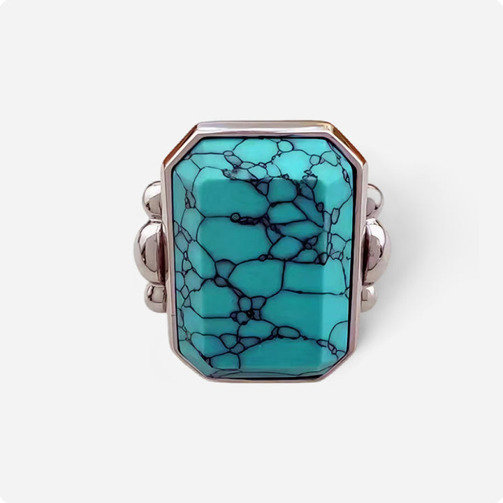 Marique French Vintage Turquoise Ring
