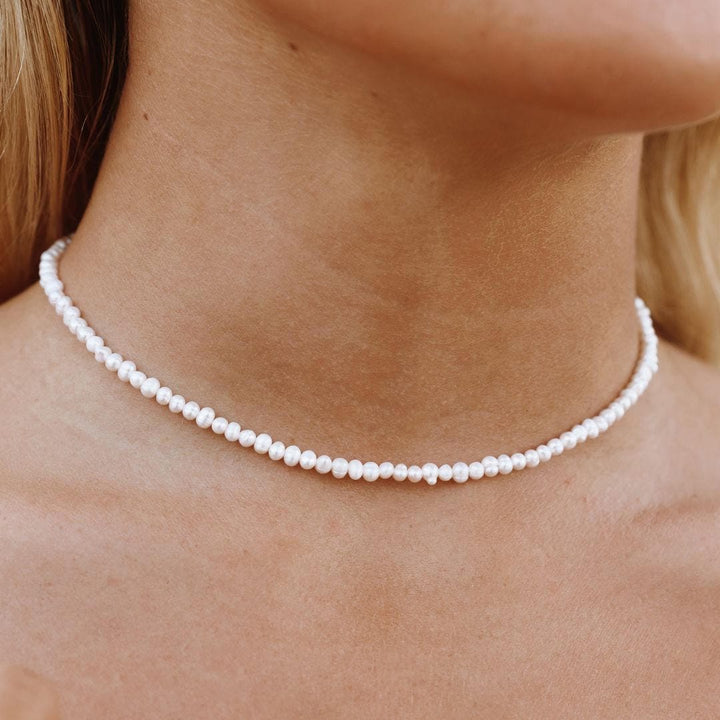 Petite Luster Pearl Choker