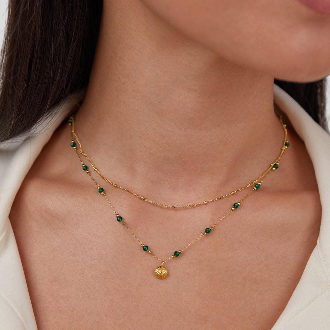 Elegant Layered Chic Gold Necklace