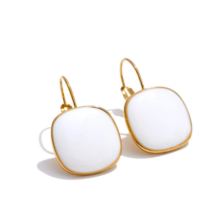 Nova Tile Drop Earrings