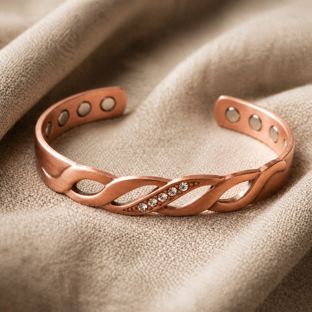 Prestige Seam Copper Bracelet