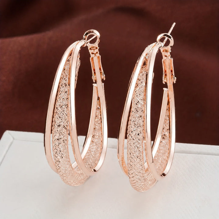 Sculpted Hoop Earrings