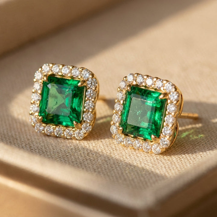 Ceryntha Malvae Vintage Earrings