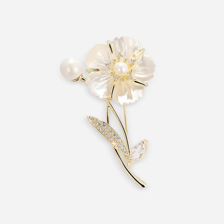 Pearl Blossom Brooch