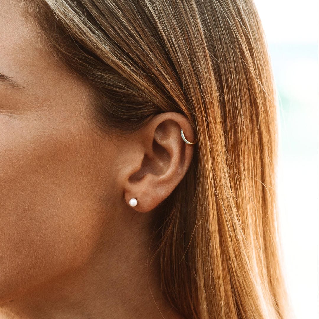 Freshwater Pearl Stud Earrings