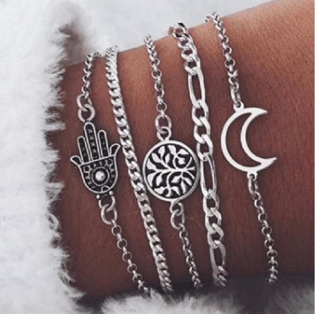 Set of 5 Premium Unique Bracelets