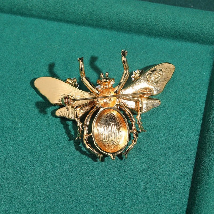 Rosegarden Bee Brooch