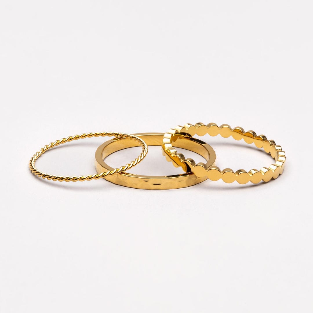 Three Piece Daily Rings Set