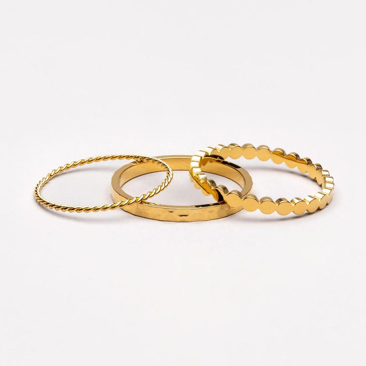 Three Piece Daily Rings Set