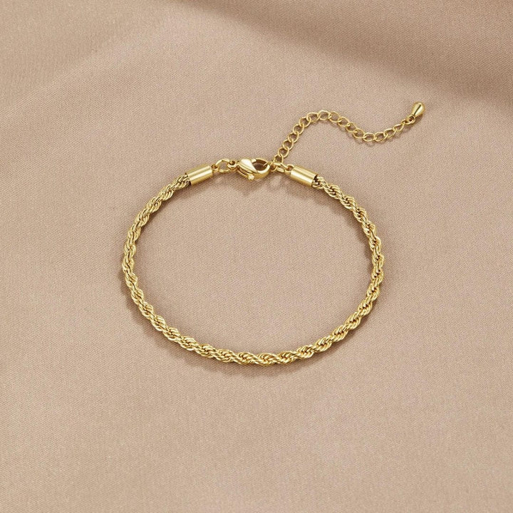 Modern Chic Gold Bracelet