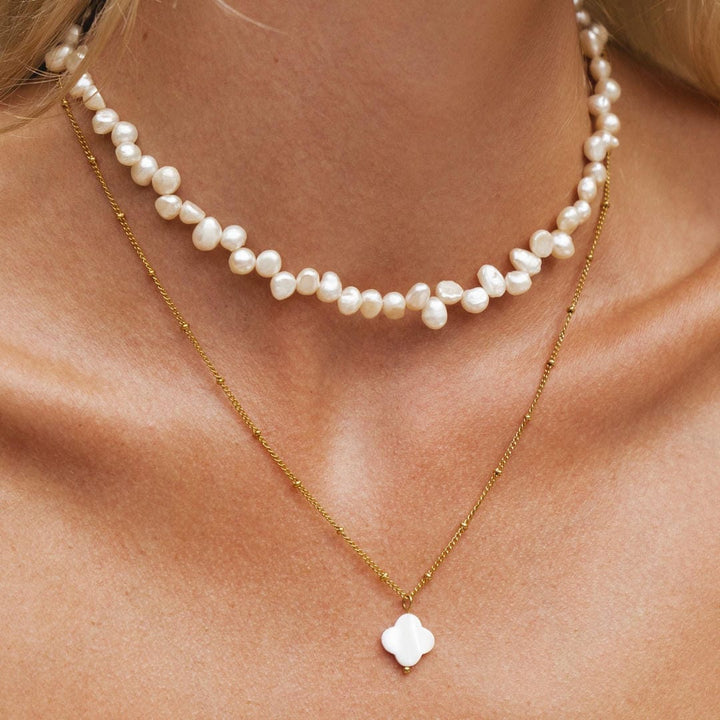 Coastal Glow Choker Necklace Pair